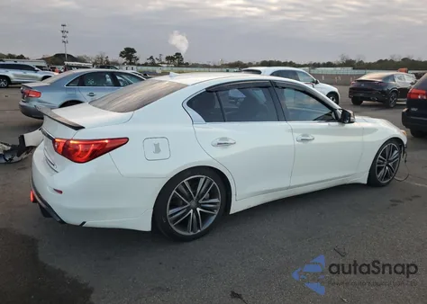 2015 Infiniti Q50 Base из США, поврежденный, VIN JN1BV7AP2FM337658